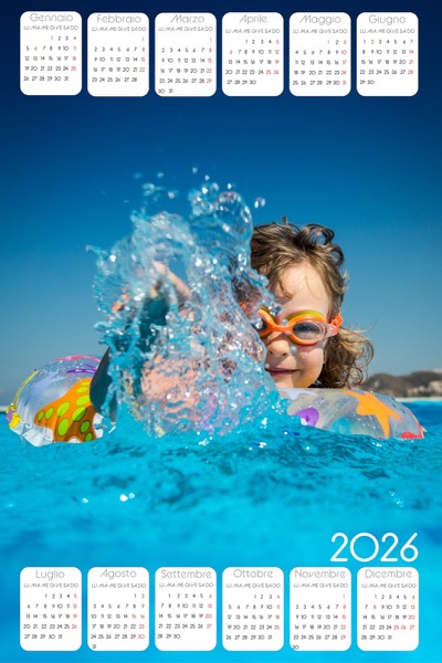 Visuazza il modello Calendario 2026