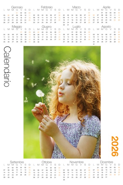 Visuazza il modello Calendario 2026
