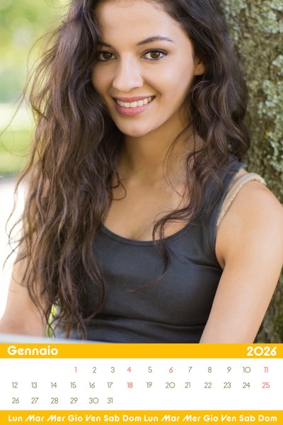 Visuazza il modello Calendario 2026