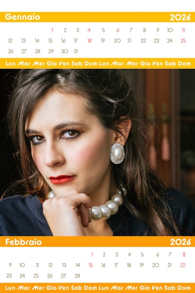 Visuazza il modello Calendario 2026