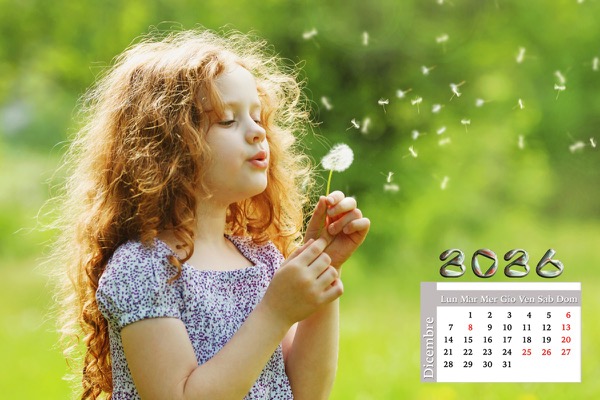 Visuazza il modello Calendario 2026