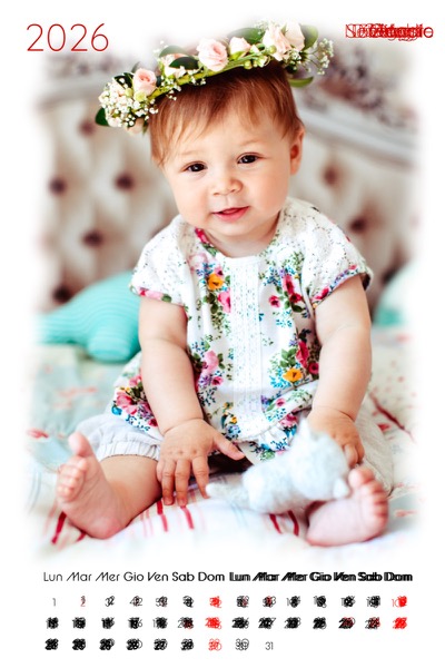 Visuazza il modello Calendario 2026