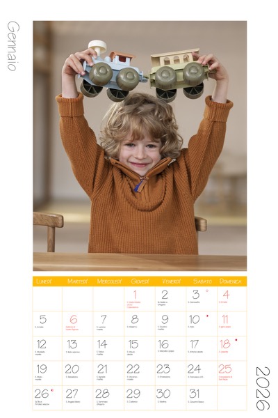 Visuazza il modello Calendario 2026