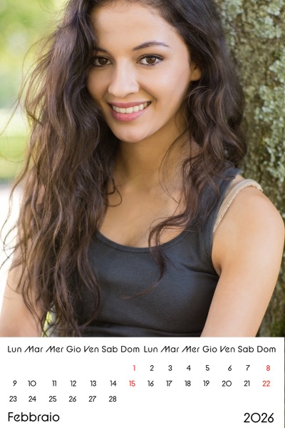 Visuazza il modello Calendario 2026