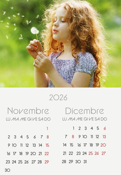 Calendario 2026
