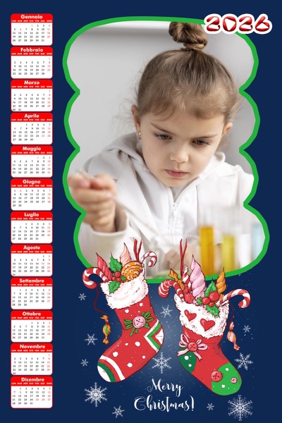 Visuazza il modello Calendario 2026