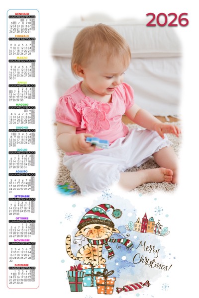 Visuazza il modello Calendario 2026