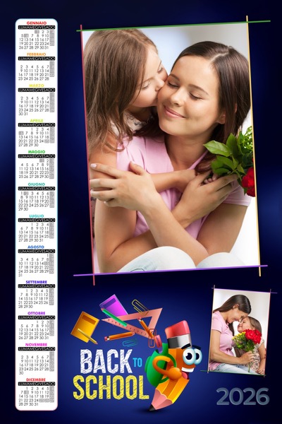 Visuazza il modello Calendario 2026
