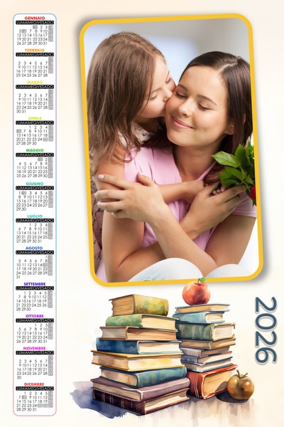 Visuazza il modello Calendario 2026