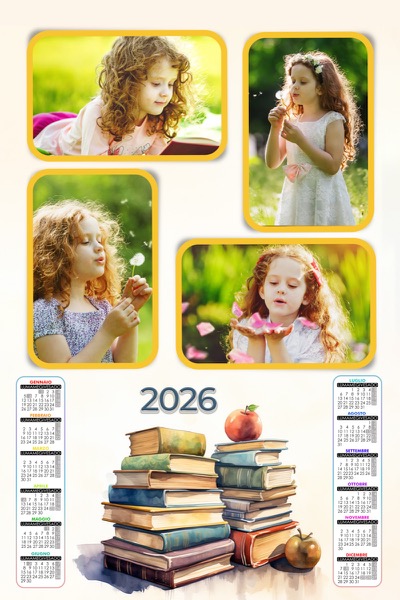 Visuazza il modello Calendario 2026