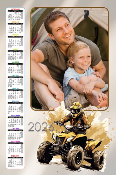 Visuazza il modello Calendario 2026