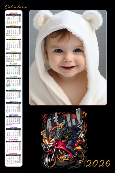 Visuazza il modello Calendario 2026