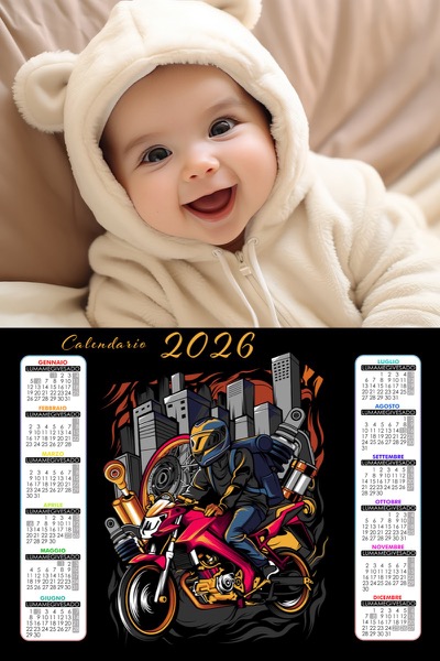 Visuazza il modello Calendario 2026