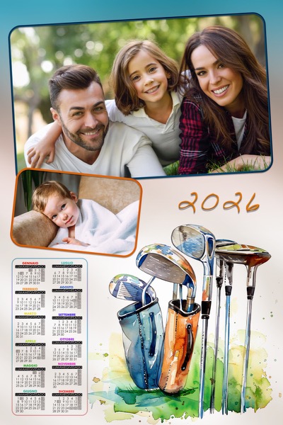 Visuazza il modello Calendario 2026
