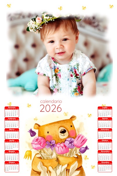 Visuazza il modello Calendario 2026