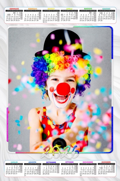 Visuazza il modello Calendario 2026