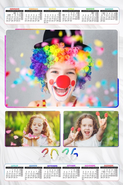 Visuazza il modello Calendario 2026