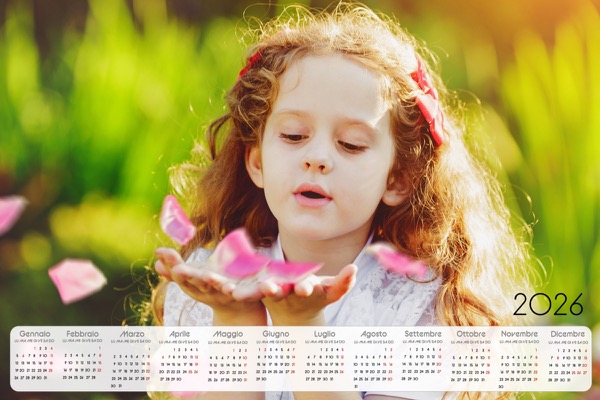 Visuazza il modello Calendario 2026