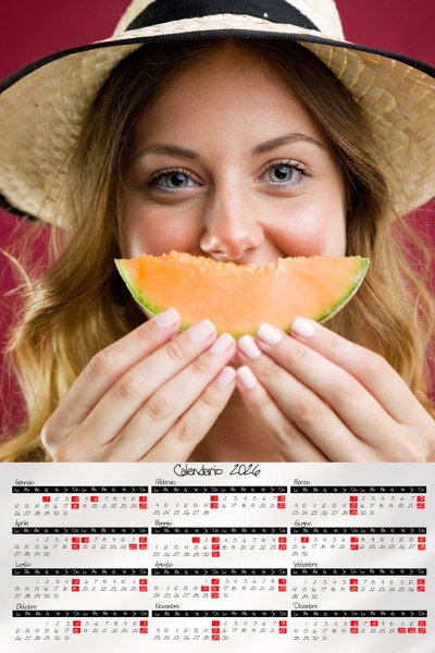 Visuazza il modello Calendario 2026