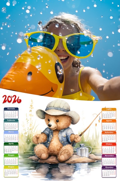 Visuazza il modello Calendario 2026