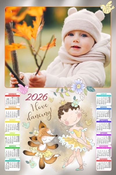 Visuazza il modello Calendario 2026