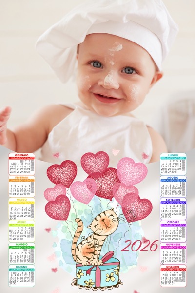 Visuazza il modello Calendario 2026