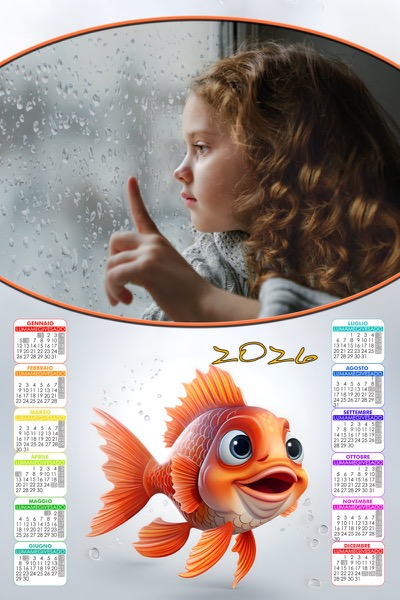 Visuazza il modello Calendario 2026
