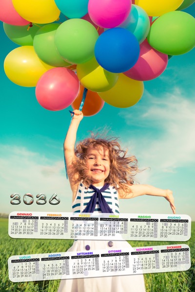 Visuazza il modello Calendario 2026