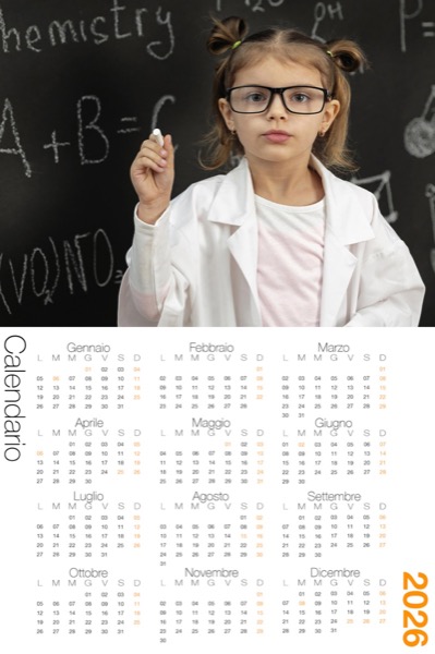 Visuazza il modello Calendario 2026