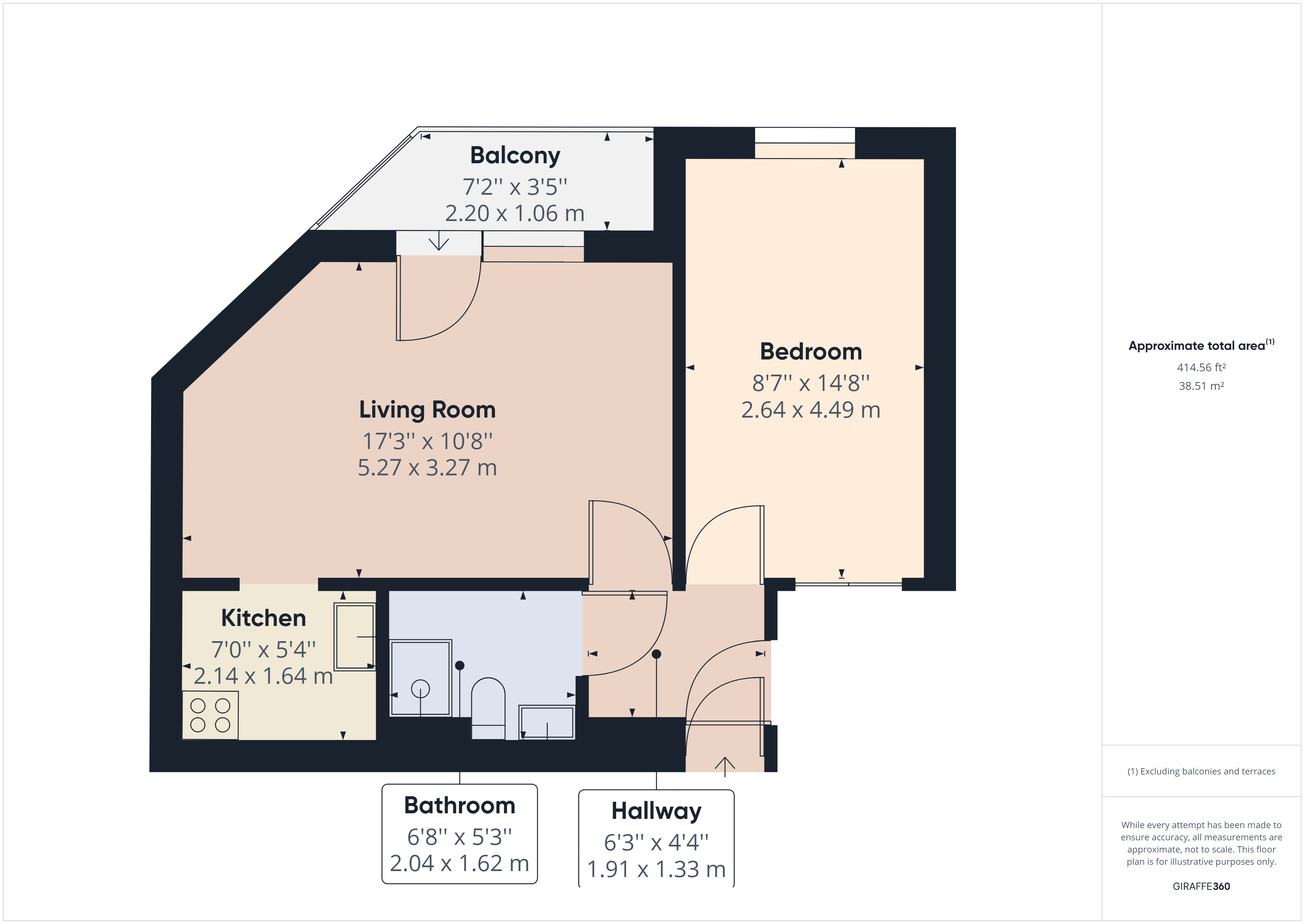 1 Bedroom Flat for Sale in House,