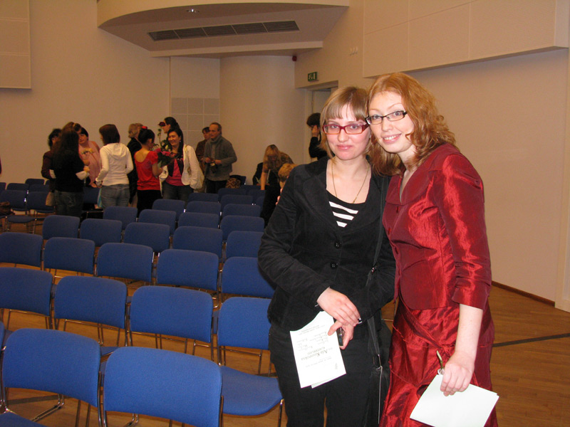 Я и Ксения Земская