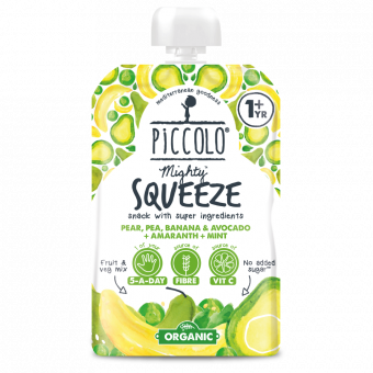 Product image for Pear, Pea, Banana & Avocado + Amaranth + Mint
