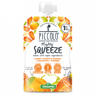 Product image for Carrot, Mango & Coconut + Amaranth + Turmeric