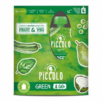 Product image for Piccolo Organic Green & Go Smoothie Multipack 6 Months+