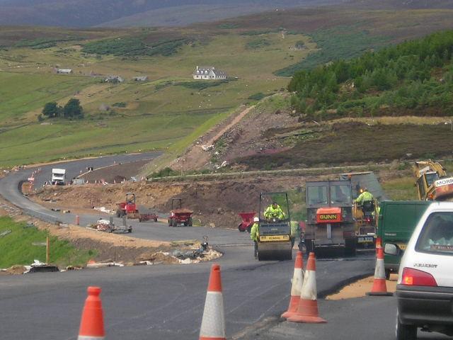 A9 roadworks