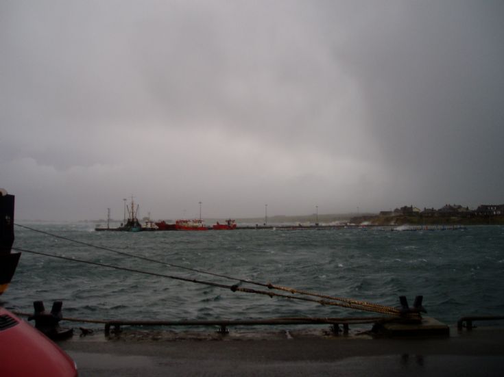 Kirkwall Marina January day.
