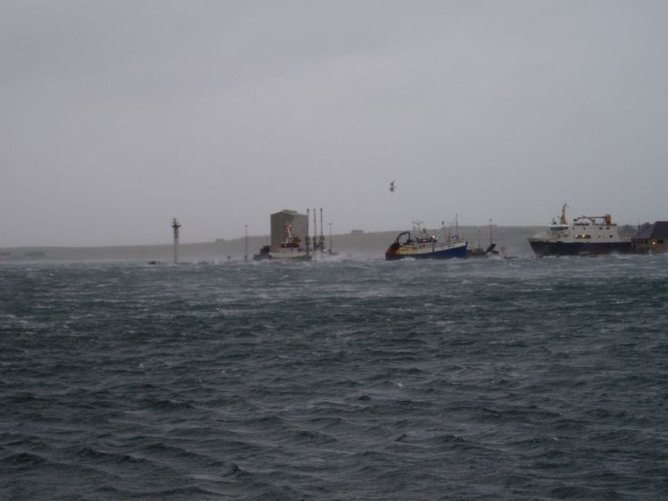 High Tide at Kirkwall Pier
