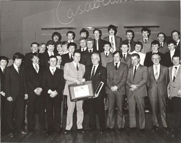 Orkney Firemen 1985 at the Casabalanca