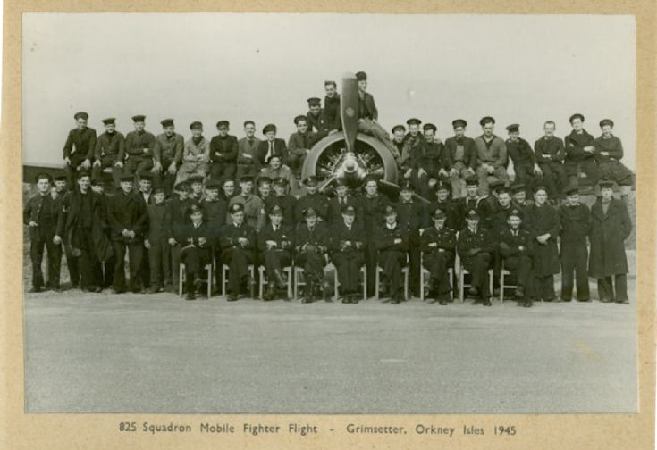 825 Squadron at Grimsetter 1945