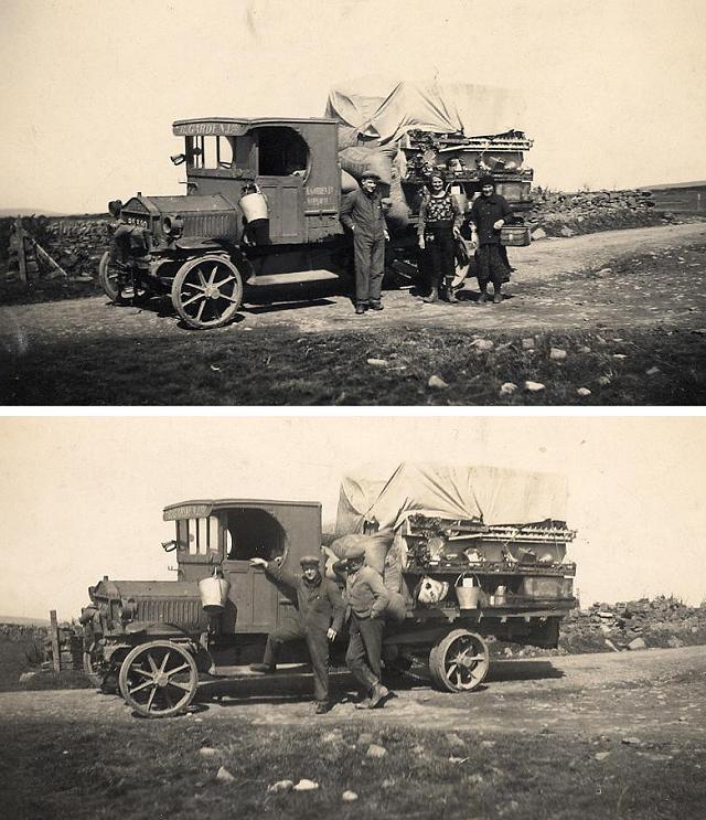 Garden's shop lorry