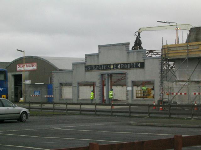St Clair's Emporium demolition