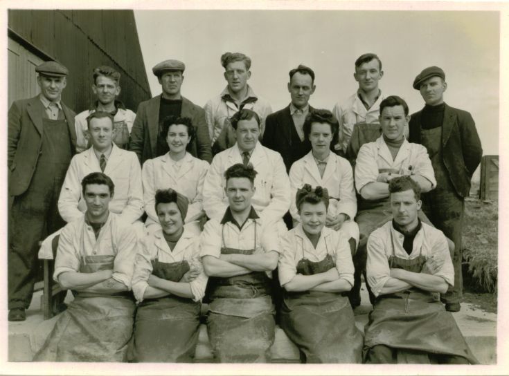 cheese factory staff