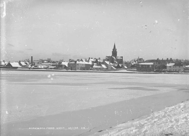 Kirkwall from the West 16/1/18