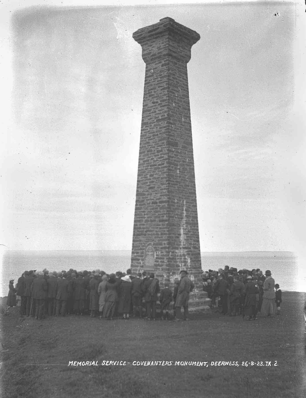 Service at Covenanters' Memorial