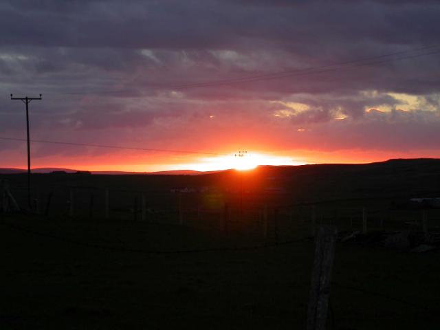 December picture from Westray