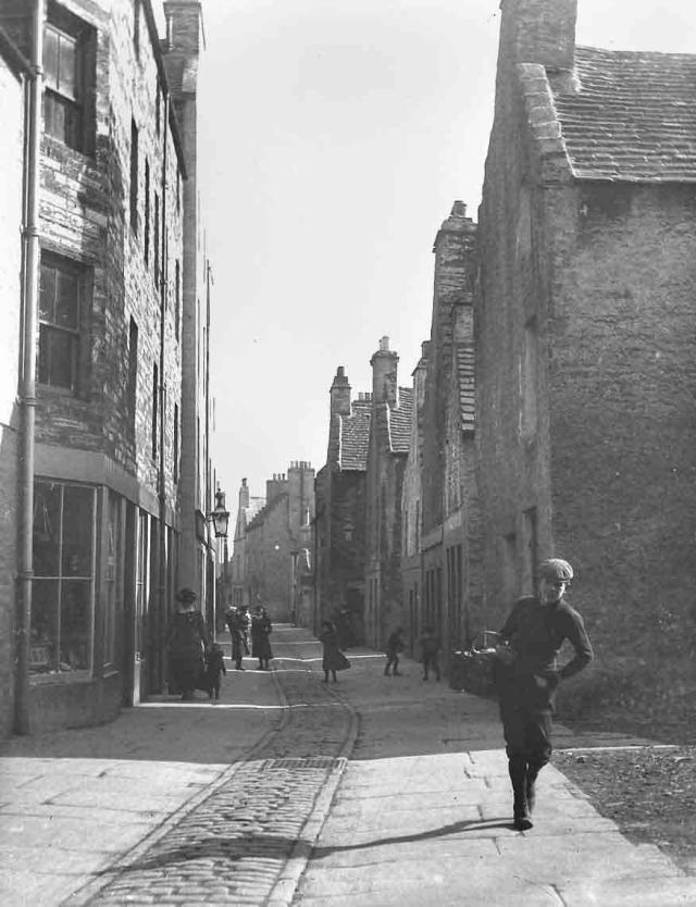 Looking down Victoria Street, Kirkwall
