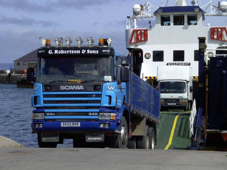 Load of stuff for Shapinsay