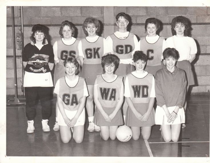 East v West netball match