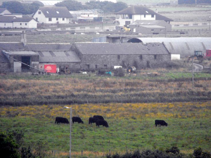 Old Crantit and new houses.