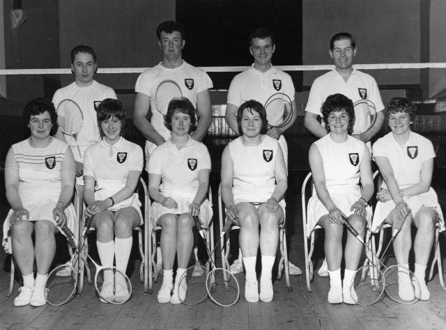 County badminton team